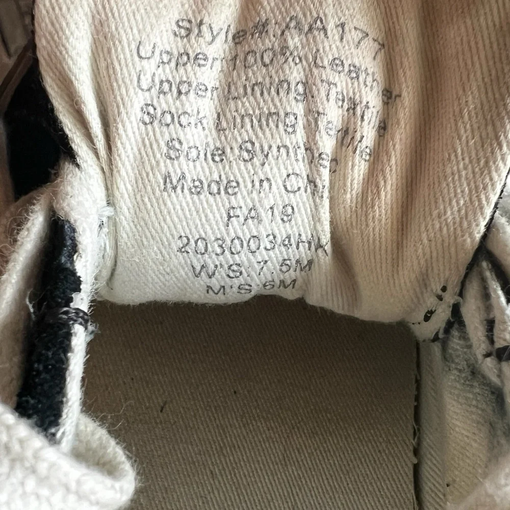 Madewell Sidewalk Low Top Casual Sneaker Women’s Size 7.5